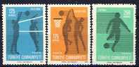 Turkey 1974. Sport. Michel 2344-46. MNH(**) - Unused Stamps