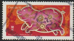 Canada 2007 Scott 2201 Sello º Año Nuevo Chino Año Del Cerdo Michel 2388 Yvert 2271 Stamps Timbre Briefmarke Kanada - Usados