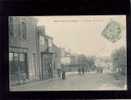 Saint éloy Les Mines L'avenue De La Gare édit.case ,animée, Magasins  Meubles , Café Tabac Journaux , Travavaux, Rare - Saint Eloy Les Mines