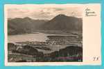 GERMANIA TEGERNSEE PANORAMA CARTOLINA FORMATO PICCOLO VIAGGIATA NEL 1935 - Tegernsee