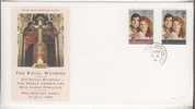 GB 1986 Royal Wedding FDC House Of Lords SHS - 1981-1990 Em. Décimales