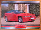 ALFA ROMEO SZ - FICHE VOITURE GRAND FORMAT (A4) - 1998 - Auto Automobile Automobiles Car Cars Voitures - Cars