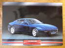 FERRARI 456 GT - FICHE VOITURE GRAND FORMAT (A4) - 1998 - Auto Automobile Automobiles Car Cars Voitures - Cars