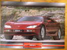 MEGA TRACK - FICHE VOITURE GRAND FORMAT (A4) - 1998 - Auto Automobile Automobiles Voitures Car Cars - Coches