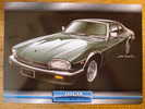 JAGUAR XJ-S - FICHE VOITURE GRAND FORMAT (A4) - 1998 - Auto Automobile Automobiles Voitures Car Cars - Auto's