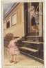 Carte Postale Ancienne Illustrateur A. Bertiglia - Adieux Sur Un Quai De Gare (3) - Enfants, Train, Chemin De Fer - Bertiglia, A.