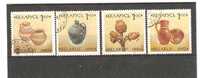 BELARUS 1992  - POTTERY - CPL.SET - POSTALLY USED OBLITERE GESTEMPELT USADO - Porcelaine