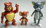 Figurines TOM, JERRY, SPIKE - Other & Unclassified