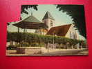 CPSM-91-ETRECHY-L´EGLISE ET LE KIOSQUE - CARTE ABIMEE - Etrechy