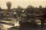 CPA (80) PICQUIGNY (carte Photo ) Destruction Pont - Picquigny