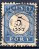 Pays Bas ; 1881 ; Mth ; N°Y:  Taxe 6 Type I  ;  Ob ;  ; Cote Y : 4.50 E. - Postage Due