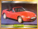 MAZDA MX 5 - FICHE VOITURE GRAND FORMAT (A4) - 1998 - Auto Automobile Automobiles Voitures Car Cars - Automobili