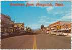 Panguitch UT Utah, Street Scene, Autos, Rexall Drug Store, Bowling, Beer Sign On 1970s Vintage Postcard - Other & Unclassified