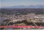 Silverdale  WA Washington, Aerial View Of Town, On 1980s/90s Vintage Postcard - Sonstige & Ohne Zuordnung