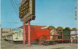 Seattle  WA Washington, Andy's Diner Restaurant In Train Railroad Car, KAYO Radio Tower, On 1960s Vintage Postcard - Seattle