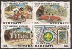 KIRIBATI - 1982 Scout Year. Scott 410-13. MNH ** - Kiribati (1979-...)