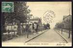 CPA  ANCIENNE- FRANCE- ROSNY-SOUS-BOIS (93)- RUE D'AVRON AU NIVEAU DE LA PENSION MATERNELLE- ANIMATION- ARBRES PETITS - Rosny Sous Bois