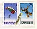 Bulgaria/ Bulgarie 1980 World Parachutting Championship 2v.- MNH - Fallschirmspringen