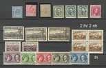 LUXEMBOURG, GOOD GROUP / COLLECTION 1875-1986, LIGHT HINGED, NEVER HINGED, USED - Colecciones