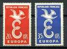 France  * N° 1173/1174 - Europa 1958 . - 1958