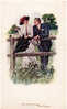 AK UNDERWOOD CLARENCE F. PAAR  " LOVE HAS ITS CLOUDS "OLD POSTCARD - Underwood, Clarence F.