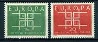 Allemagne ** N° 278/279  - Europa 1963 - 1963