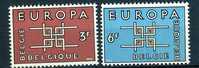 Belgique ** N° 1260 / 1261  - Europa 1963 - 1963