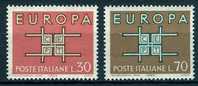 Italie** N° 895/896 - Europa 1963 . - 1963