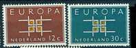 Pays - Bas  ** N° 780/781 - Europa 1963 - 1963