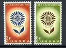 Luxembourg** N° 648  -649 - Europa 1964 - 1964