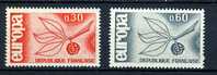 France ** N° 1455/1456 - Europa 1965 - 1965