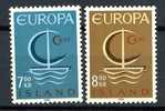 Islande** N° 359/360 - Europa 1966 . - 1966