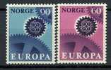 Norvège ** N° 509/510 - Europa 1967 . - 1967