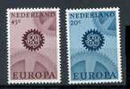 Pays - Bas  ** N° 850/851 - Europa 1967 . - 1967