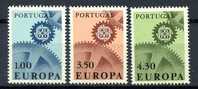 Portugal  ** N° 1007 à 1009 - Europa 1967 - 1967