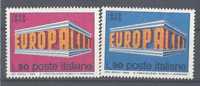 1969 Italia,  Europa CEPT , Serie Completa Nuova (**) - 1969