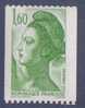 FRANCE N°2222LIBERTE DE GANDON1.60 VERT NEUF *** - 1982-1990 Liberty Of Gandon