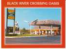 Black River Falls WI Wisconsin, Oasis Gas Station Gift Shop, Cheese Giant Mouse, Auto, On C1980s Vintage Postcard - Otros & Sin Clasificación