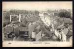 CPA  ANCIENNE- FRANCE- PIERREFITTE (93)- VUE GENERALE EN GROS PLAN- RUE CENTRALE AVEC ANIMATION - Pierrefitte Sur Seine