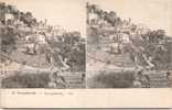 ROQUEBRUNE - Vue Générale - Carte Stéréoscopique - Stereoscope Cards