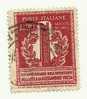 1949 - Italia 611d Pila Di Volta V6 - Filigrana Lettere Verticali, - Variedades Y Curiosidades