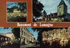 Carte Postale 82. Beaumont De Lomagne  2 CV Ail élevage Trés Beau Plan - Beaumont De Lomagne