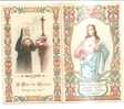 56875)calendario Sacro Cuore Di Gesù  Anno 1942 - Tamaño Pequeño : 1941-60