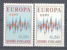 1972 Finlandia, Europa CEPT , Serie Completa Nuova (**) - 1972