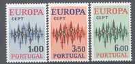 1972 Portogallo,  Europa CEPT , Serie Completa Nuova (**) - 1972