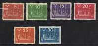 SUEDE N° 163 à 168 *. (165 & 167 Défauts Non Comptés) - Unused Stamps