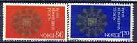 ##Norway 1972. Bank Jubilee. Michel 635-36. MNH(**) - Nuovi