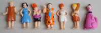 7 Mini-figurines LES PIERRAFEU - THE FLINTSTONES - Sonstige & Ohne Zuordnung