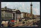 RB 734 - Early Postcard - Trams On Sackville Street Dublin Ireland - Post Office & Nelson's Pillar - Dublin