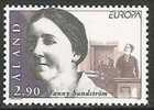 Aland (1996) Europa. Femme Célèbre / Famous Woman: Fanny Sundström (1883-1944) Enseignante, Femme Politique / Teacher. - Famous Ladies